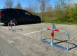parkovacia z�brana sklopn�, trubka priemer 60mm, v��ka 500mm 162 - pohlad 3 - www.idealmarket.sk