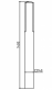 plastov� patn�k 140x140mm, 1400mm pon�ka firma KRAFT Servis s.r.o. - idealmarket.sk