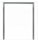 nerezov� dr�iak z trubky priemer 48mm, 1200x1000mm 3 - pohlad 1 - www.idealmarket.sk