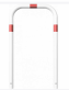 obl�kov� z�brana, priemer r�rky 60x2,5mm, v��ka 1200mm 22