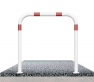 obl�kov� z�brana, priemer r�rky 60x2,5mm, ��rka 1000 mm 53 - pohlad 2 - www.idealmarket.sk