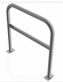 obl�kov� z�brana, trubka priemer 60mm, d�ka 1000mm 45
