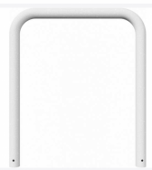 obl�kov� z�brana, trubka priemer 76mm, 1000x1000mm 59