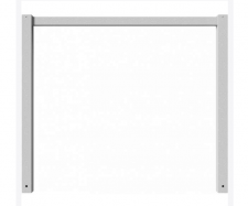 zabudovan� z�vora zvaren� ako r�m, 1500mm 87