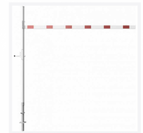 z�vora ,obmedzenie prejazdu, oto�n�, stacion�rna 3500mm 117