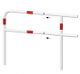 stredov� st�pik z�bradlia, bielo-�erven�, na zabet�novanie 12 - pohlad 2 - www.idealmarket.sk