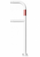 koncov� st�pik z�bradlia, bielo-�erven�, na hmo�dinky 17 - pohlad 1 - www.idealmarket.sk