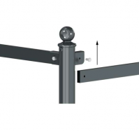 nosn�k z plochej ocele 45x15mm, d�ka 1500mm 15