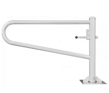 z�vora bez podpery s visiacim z�mkom 2500mm, na hmo�dinky 8