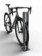 ocelov� stojan na jeden bicykel, na hmo�dinky, bez farby 22 - pohlad 2 - www.idealmarket.sk