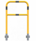 bezpe�nostn� z�bradlie na stenu, �lto-�ierne, 700x1000mm 8 - pohlad 1 - www.idealmarket.sk