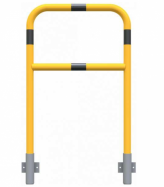 bezpe�nostn� z�bradlie na stenu, �lto-�ierne, 700x1000mm 8