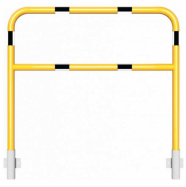 bezpe�nostn� z�bradlie na stenu, �lto-�ierne, 1200x1000mm 10
