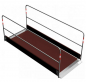 bezpe�nostn� most�k (l�vka) ocel, drevo, dl�ka 2,70m - idealmarket.sk
