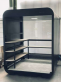 mobiln� kancel�ria, meeting point, pozink, �ierna matn� farba V-Space 2 - pohlad 4 - www.idealmarket.sk