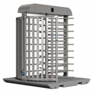 mobiln� turniket elektro mechanick�, pozink V-Turnstile 2