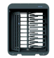 mobiln� turniketov� tunel, farben�, V-Turnstile Guard 2 - pohlad 2 - www.idealmarket.sk