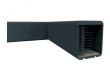 mobiln� turniketov� tunel, farben�, V-Turnstile Guard 2 - pohlad 3 - www.idealmarket.sk