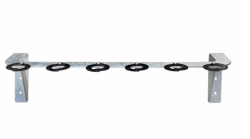 stojan na sk�tre z plochej ocele, upevnenie na stenu 8