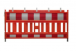 plastov� bari�ra Euro2, typ NOx, f�lia typu 2 s adapt�rom 4 - pohlad 1 - www.idealmarket.sk
