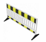 plastov� bari�ra EURO3, ULTRA, s gumov�mi nohami, �ierna �lt� 3 - pohlad 2 - www.idealmarket.sk
