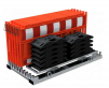 set 10 kusov �erven�ch bari�r, bez adapt�rov, f�lia typ 1, podstavce, paleta 14 - www.idealmarket.sk