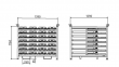 set 28 ks sklapovac�ch smerovac�ch dosiek na palete 3 - pohlad 2 - www.idealmarket.sk