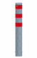 oce�ov� p�tn�k �iarovo zinkovan�, priemer 193mm, �erven� reflexn� pruhy 1 - pohlad 2 - www.idealmarket.sk