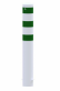 oce�ov� p�tn�k, priemer 193x1500mm, bielo-zelen� 5 - pohlad 2 - www.idealmarket.sk