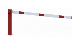 ru�n� z�vora, trojhran, 2500x950mm, bielo-�erven� 6