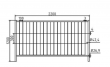 mobiln� plot �iarovo zinkovan� Profi bez h�kov a os 2,2x1,20m 3 - pohlad 2 - www.idealmarket.sk