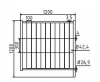 mobiln� plot �iarovo zinkovan� prvok br�na 1,2x1,2m 7 - pohlad 3 - www.idealmarket.sk