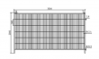 mobiln� plot �iarovo zinkovan� PR bez h�kov, 3,5x2,0m 19 - pohlad 2 - www.idealmarket.sk