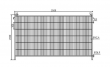 mobiln� plot �iarovo zinkovan� PR s h�kmi, 3,5x2,0m 20 - pohlad 2 - www.idealmarket.sk