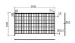 mobiln� plot galvanicky zinkovan� Standard bez h�kov, 3,5x2,0m 1 - pohlad 3 - www.idealmarket.sk