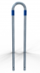 obl�kov� z�brana, ochrana e-dob�jac�ch stan�c 300x1400mm, modr� reflexn� pruhy 3 - pohlad 2 - www.idealmarket.sk