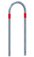 obl�kov� z�brana, ochrana e-dob�jac�ch stan�c 400x1200mm, �erven� reflexn� pruhy 7 - pohlad 2 - www.idealmarket.sk
