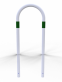 obl�kov� z�brana, ochrana e-dob�jac�ch stan�c 400x1200mm, bielo-zelen� 11 - pohlad 2 - www.idealmarket.sk