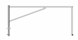 oto�n� z�vora, bez farby, na zabet�novanie, 3000mm 2