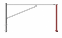 oto�n� z�vora, bez farby, na zabet�novanie, trojhran 2500mm 