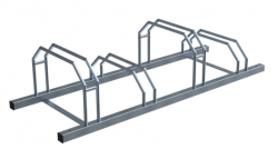 stojan na bicykel,  �iarov� zinok, �tyri bicykle 26
