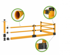 z�bradlia Flex Plus s ochranou podjazdu - stredov� diel 9