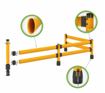 ochrann� z�bradlie Flex Plus L stredov� diel 2438mm 12