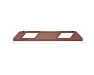 parkovacia gumov� zar�ka �erven� Park-AID� 900x150x100mm 10