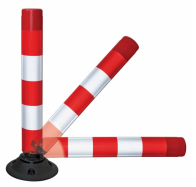 vodiaci st�pik bielo-�erven� FlexPin 760x100mm 6